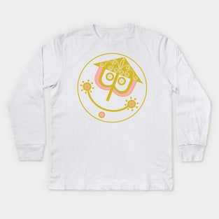 It's a small face Kids Long Sleeve T-Shirt